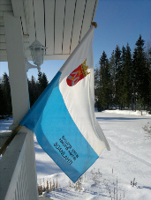 Soanlahtelaisten pitäjäseuran lippu: Kuva:R.Viitakangas